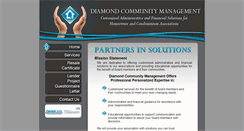 Desktop Screenshot of diamondcm.net